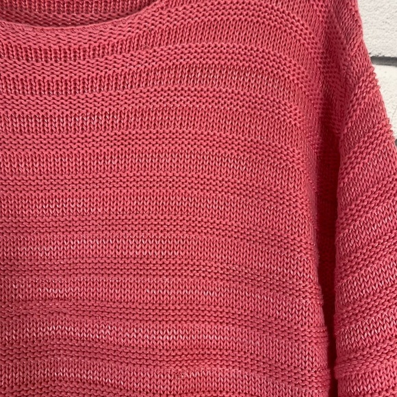 Chicos Pink Crewneck Sweater size Large - Picture 3 of 10